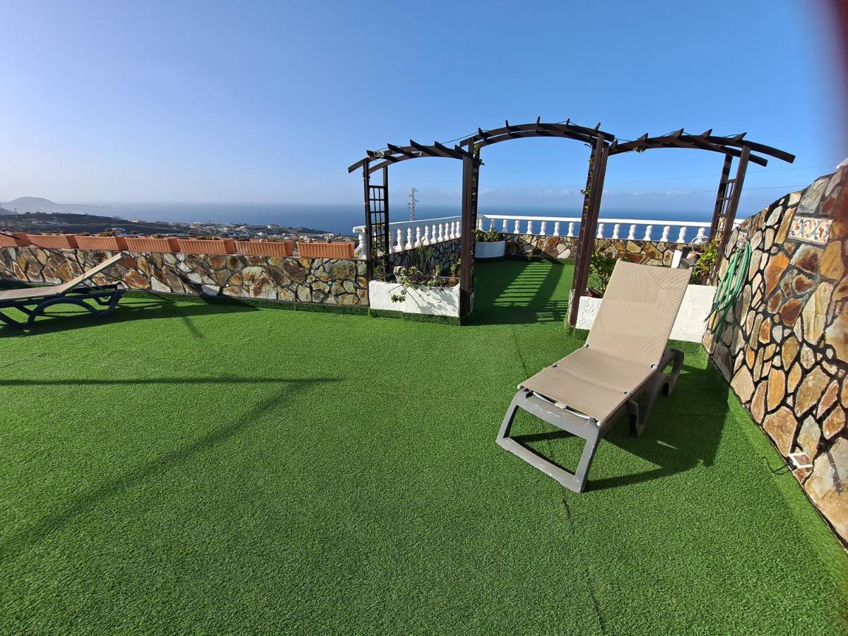 Tenerife Apartment 100M2 Casa De Don Quijote With A Terrace Of 100M2 With A View Of The Ocean And Teide Volcano And A Garden Of 600M2 Икод-де-лос-Винос Экстерьер фото